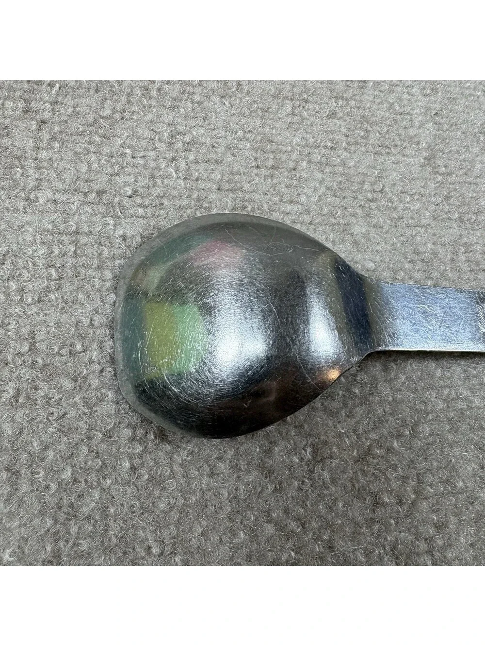 Vtg Vernon Ice Cream Spade Spoon Scoop Stainless w Wood Handle Vernon Co